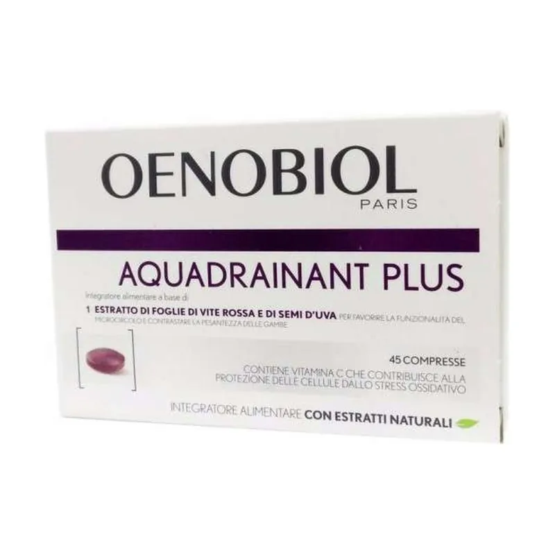 Aquadrainant Plus 45 tablets Oenobiol Grab Now