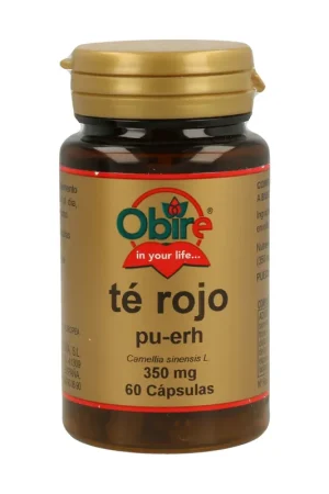 Red Tea (Pu-Erh) 60 capsules of 350mg Obire Weekend Sale