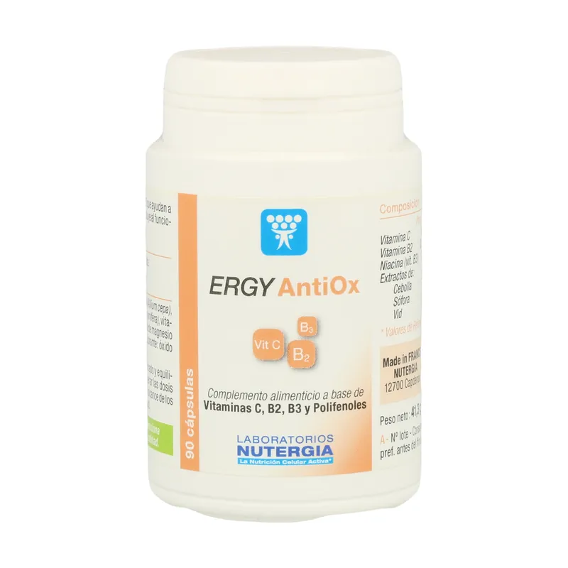 Ergyantiox immunity 90 capsules Nutergia Time-Limited