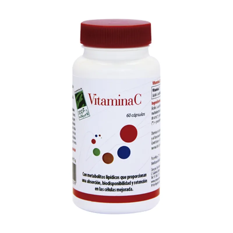 Fast Shipping Vitamin C 60 capsules 100% Natural