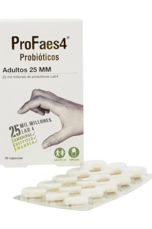 Adult Probiotic 25,000 Million 30 capsules ProFaes4 Certified