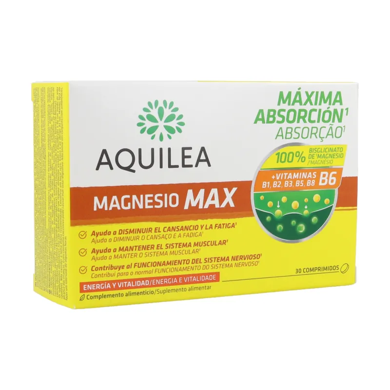 Achilles Magnesium Max 30 tablets Aquilea Express Delivery