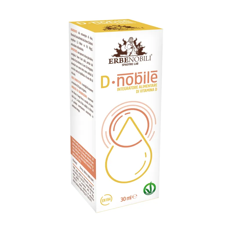 D-nobile compost, vitamin D 30 ml Erbenobili Fresh Stock