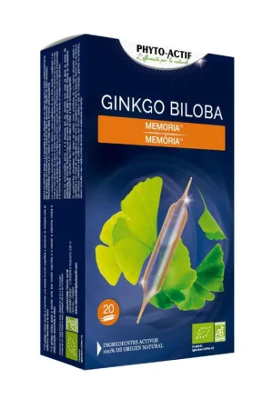 Ginkgo Biloba Bio 20 ampoules Phyto actif Reduced Price