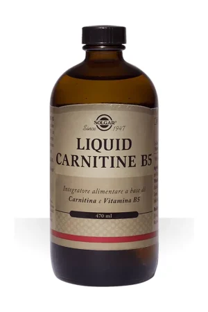 While Supplies Last Liquid carnitine b5 470 ml Solgar
