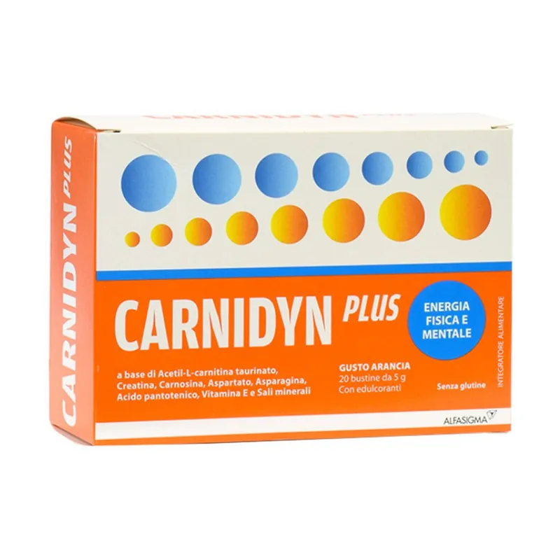 Carnidyn Plus 20 packets of 5g Alfasigma Best Choice