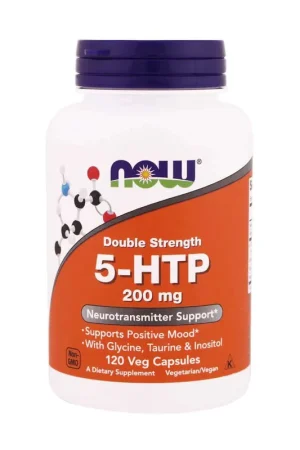 5-Htp Double Action 120 vegetable capsules NOW Foods Reduced Price