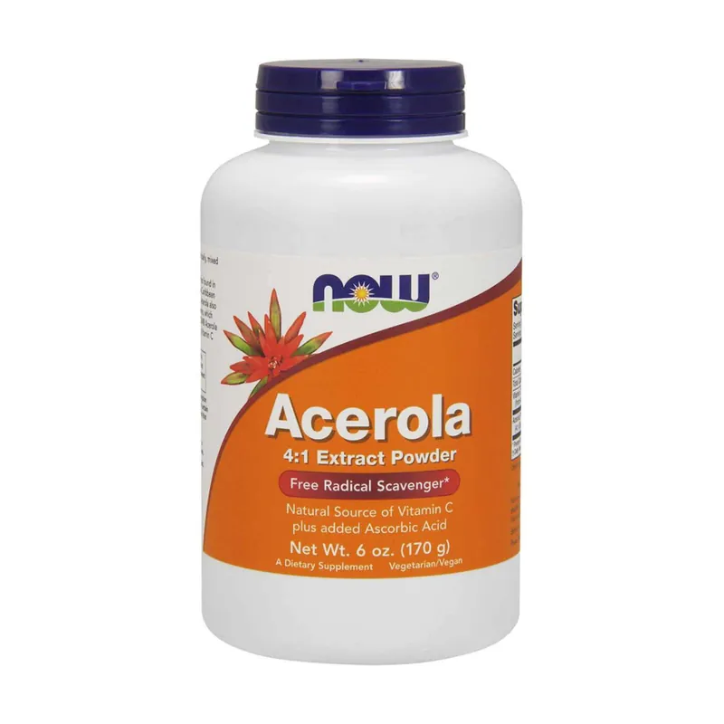 Instant Buy Acerola 4 1 Extract Powder 170 g of powder NOW Foods