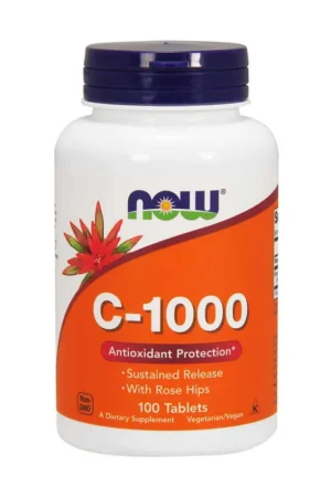 C-1000 - vitamin c with rosehip (antioxidant protection) 250 tablets NOW Foods Buy Today