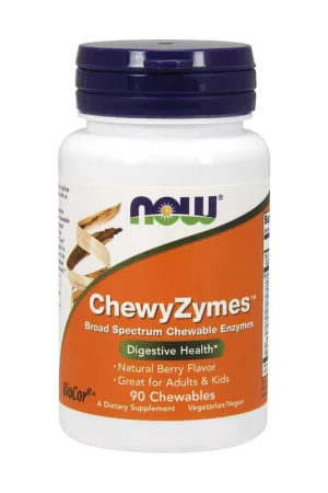 Discount ChewyZymes (chewable enzymes) 90 chewable tablets NOW Foods