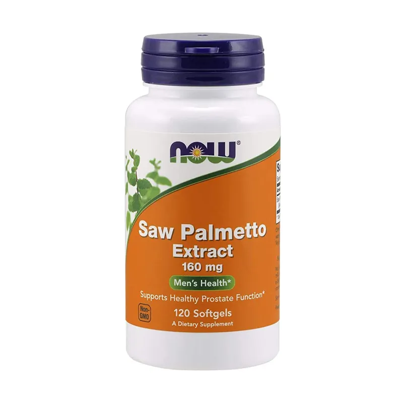Saw Palmetto 120 softgels NOW Foods Last Chance