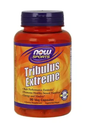 Trending Tribulus Extreme 90 vegetable capsules NOW Foods