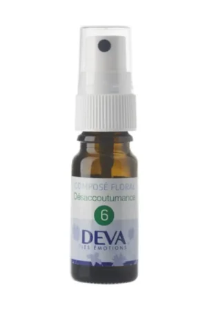 Top Pick Organic floral compound n ° 6 addiction 10 ml of floral elixir Deva