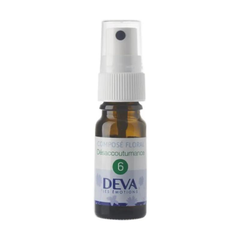Top Pick Organic floral compound n ° 6 addiction 10 ml of floral elixir Deva