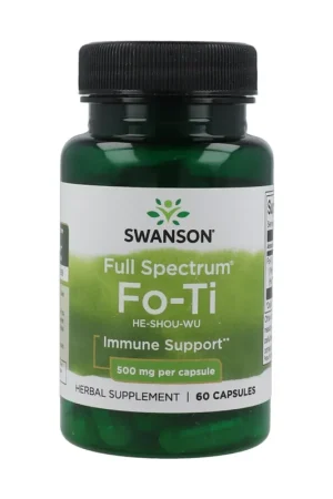 Must Have Fo-Ti (He-Shou-Wu) 500 mg 60 capsules of 500mg Swanson