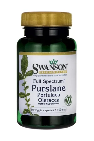 Full Spectrum Purslane 400 mg 60 vegetable capsules Swanson Seasonal Sale
