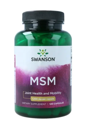 Must Have Msm 1000 mg joint health and mobility 120 capsules Swanson