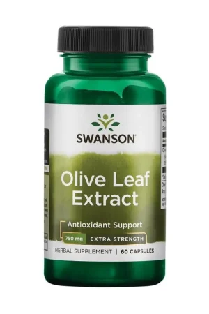 Discount Olive Leaf Extract 750 mg Super Strength 60 capsules Swanson