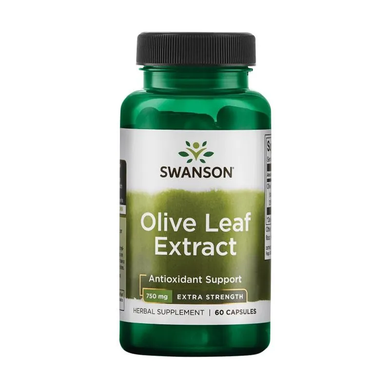 Discount Olive Leaf Extract 750 mg Super Strength 60 capsules Swanson