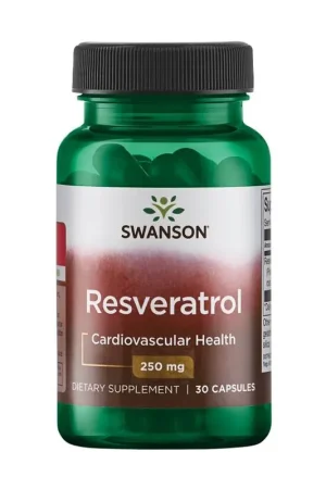 Resveratrol 250 mg 30 capsules Swanson Top Pick
