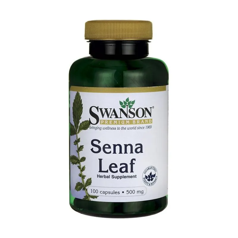 Sen leaf 500 mg 100 capsules Swanson Secure Checkout