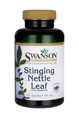 Markdown Stinging Nettle Leaf 400 mg 120 capsules Swanson