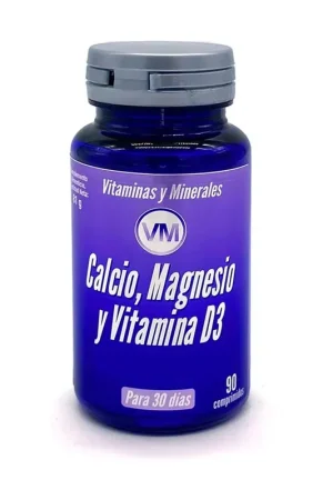 Calcium, Magnesium and Vitamin D3 + Organic Silicon 90 tablets Ynsadiet Free Returns