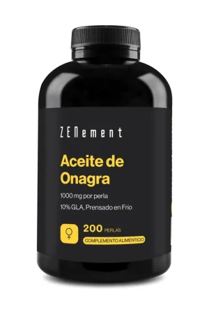 Authentic Evening Primrose Oil 1000 mg 200 softgels of 1000mg Zenement