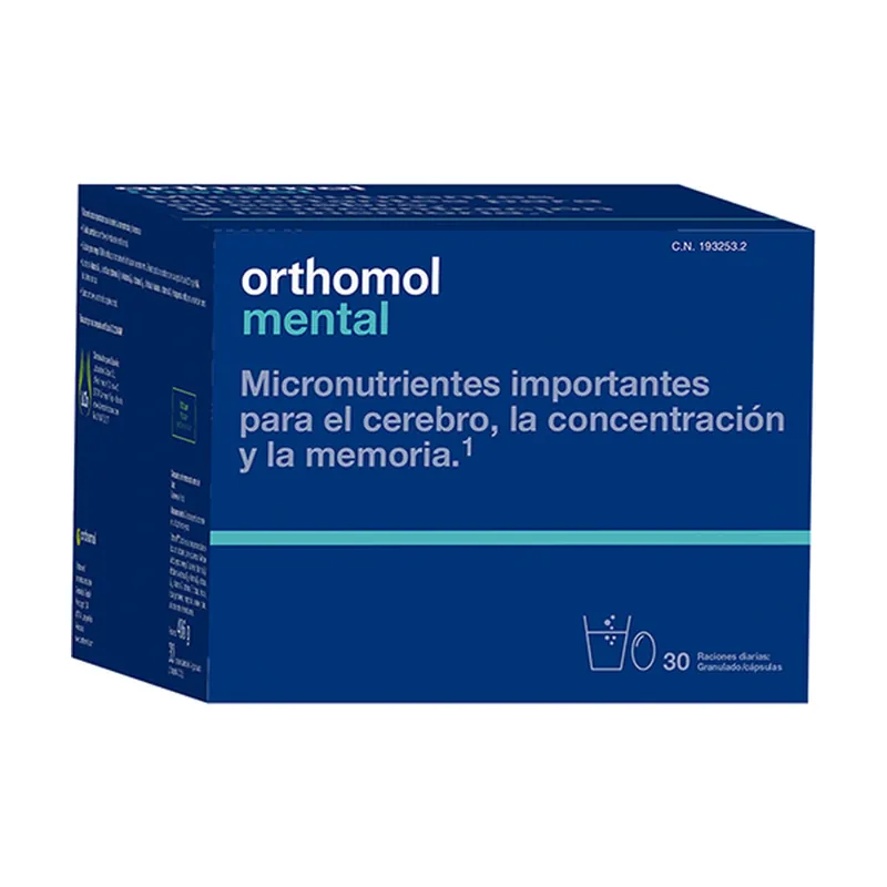 Mental Orthomol 30 capsules + 30 sachets Orthomol Flash Sale