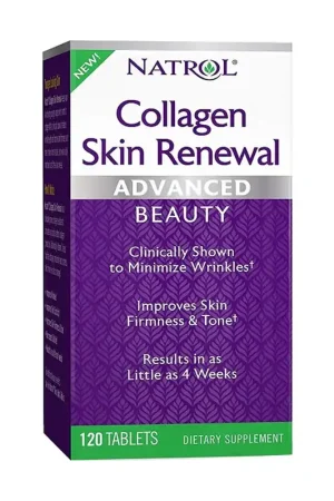 Express Delivery Collagen Skin Renewal 120 tablets Natrol