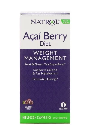 AcaiBerry Diet 60 vegetable capsules Natrol Weekend Sale