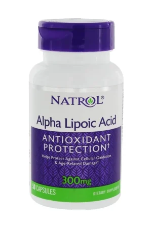 Factory Price Alpha Lipoic Acid, 300mg 50 capsules Natrol