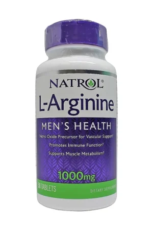 L Arginine, 1000mg 50 tablets Natrol Flash Sale