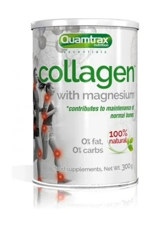Collagen with magnesium 300 g of powder Quamtrax Nutrition Affordable