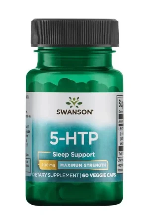 Best Price 5-HTP, 200mg Maximum Strength 60 vegetable capsules Swanson