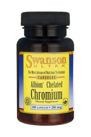 Albion Chelated Chromium, 200mcg 180 capsules Swanson Best Price