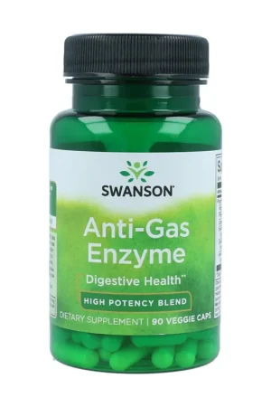 Anti-Gas Enzyme, 123mg 90 vegetable capsules Swanson Trending