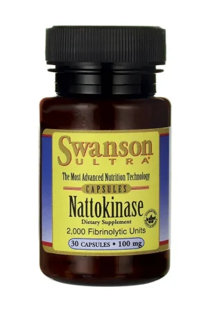 Trusted Brand Nattokinase, 100mg 30 capsules Swanson