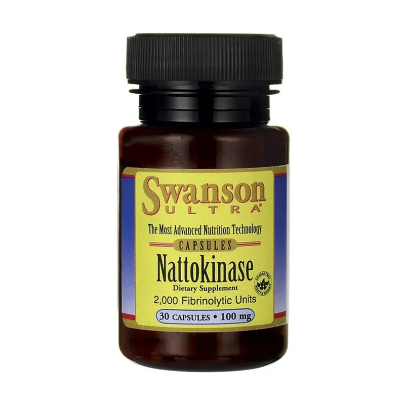 Trusted Brand Nattokinase, 100mg 30 capsules Swanson