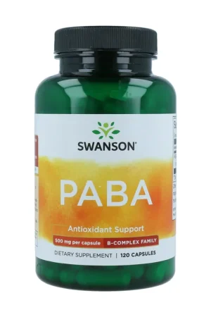 Price Drop PABA, 500mg 120 capsules Swanson