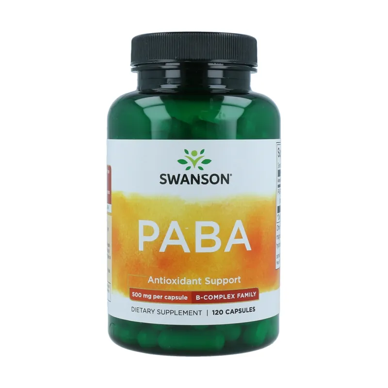 Price Drop PABA, 500mg 120 capsules Swanson