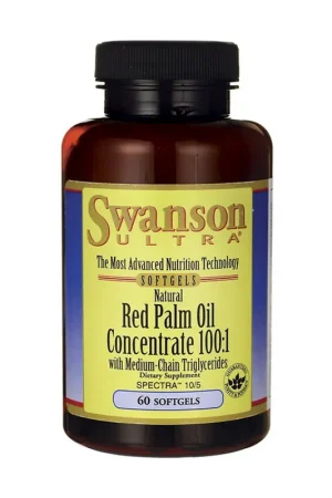 Red Palm Oil Concentrate 100 1 60 softgels Swanson Limited Time