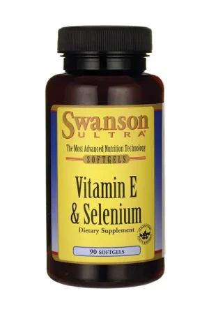 Vitamin E & Selenium 90 softgels Swanson Top Rated