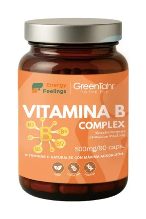 Vitamin B Complex (Saccharomyces cerevisiae) 90 capsules Energy Feelings Fan Favorite