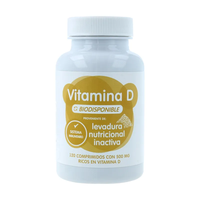 Fresh Stock Vitamin D bioavailable inactive nutritional yeast 60 capsules of 500mg Energy Feelings