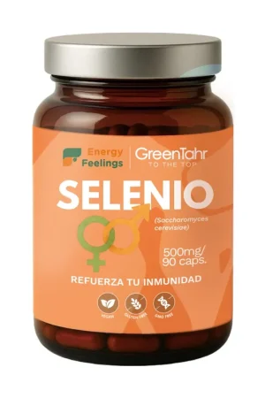 Selenium (saccharomyces cerevisiae) 90 capsules of 500mg Energy Feelings Buy Online