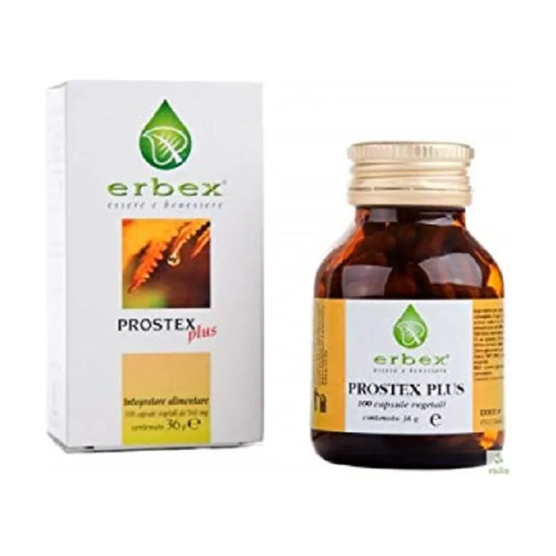 Prostex Plus 100 capsules of 360mg Erbex Best Price