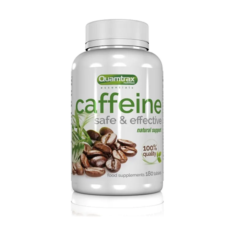 Today Only Caffeine 180 tablets Quamtrax Nutrition