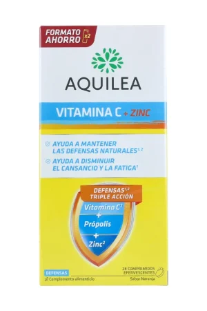 Aquilea Vitamin C + Zinc (Savings Format) 28 effervescent tablets Aquilea Markdown