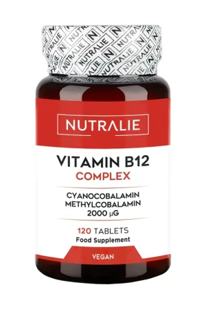 Affordable Vitamin B12 Complex 2000mcg 120 tablets Nutralie